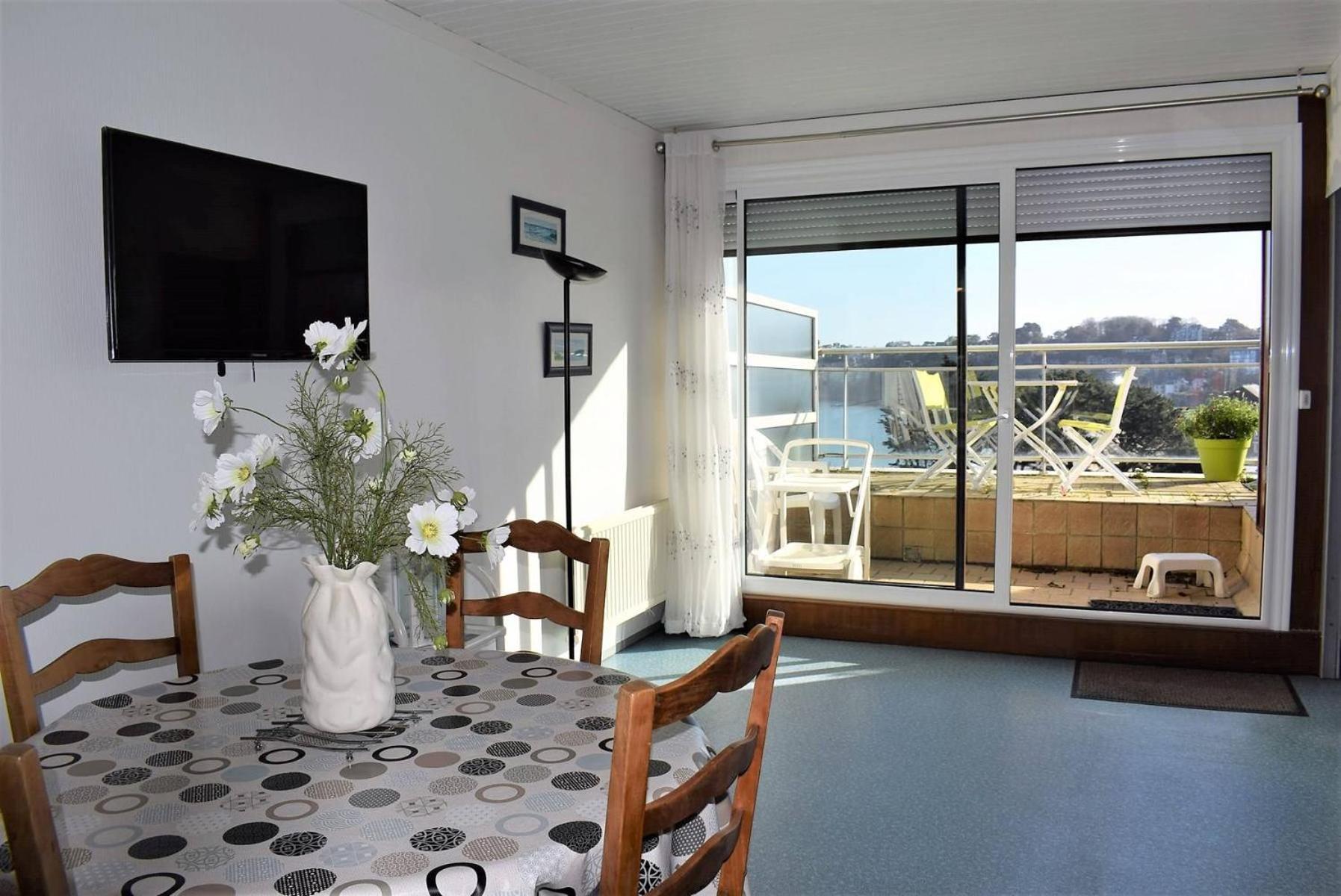 Appartement 2-4 Pers Vue Mer Exceptionnelle Avec Terrasse A Perros-Guirec - Ref 908 Luaran gambar
