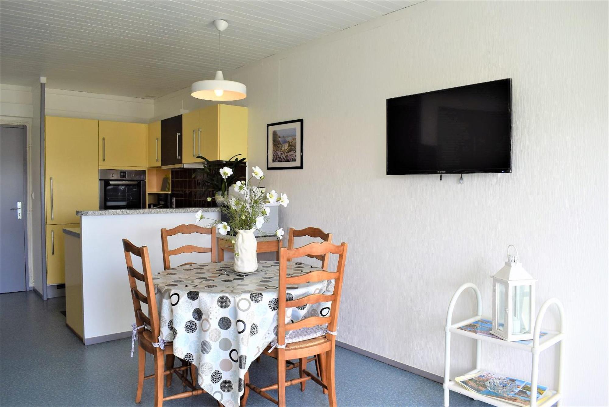 Appartement 2-4 Pers Vue Mer Exceptionnelle Avec Terrasse A Perros-Guirec - Ref 908 Luaran gambar